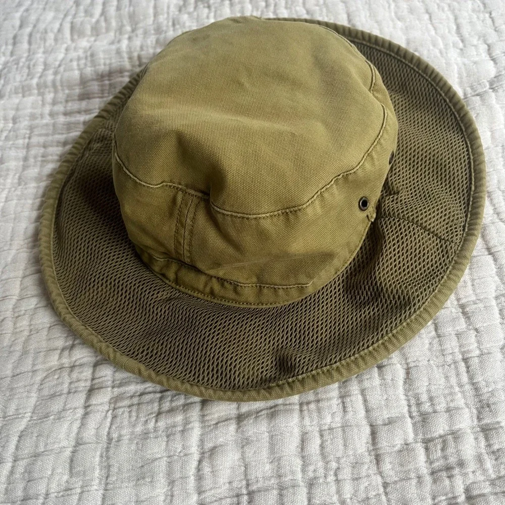 Gymboree Kids 5-7 Bucket Hat‎ Green Fishing
